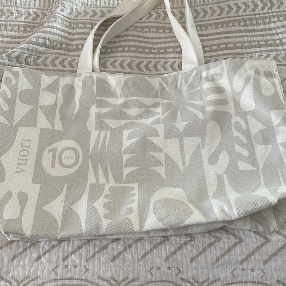 VUORI Limited Edition 10 Year Anniversary large Tote Bag